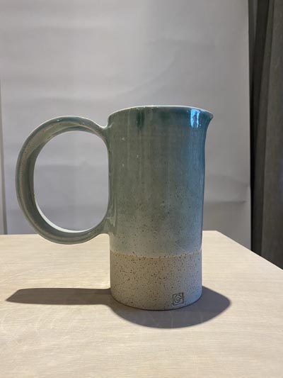 Cruche en céramique artisanale GG125 - Collection Flots - Petites Terres Guebwiller