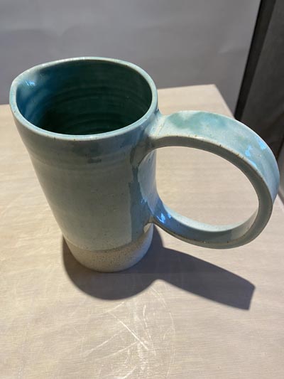 Cruche en céramique artisanale - Vue 3 - GG125