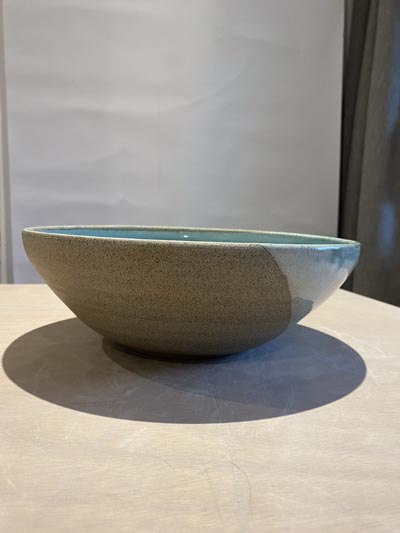 Saladier en céramique artisanale - Vue 2 - GG127