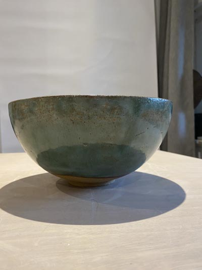 Saladier en céramique artisanale - Vue 2 - GG128