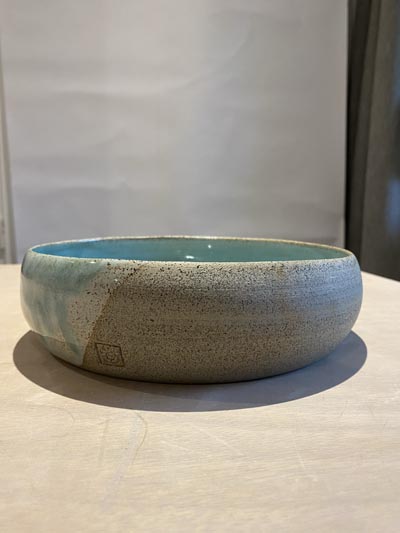 Plat en céramique artisanale - Vue 2 - GG130