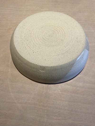 Plat en céramique artisanale - Vue 3 - GG131