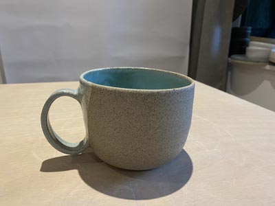 Tasse en céramique artisanale - Vue 2 - GG132