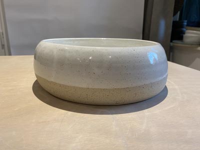 Plat en céramique artisanale - Vue 2 - GG133