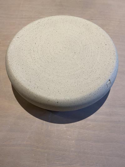 Plat en céramique artisanale - Vue 3 - GG133