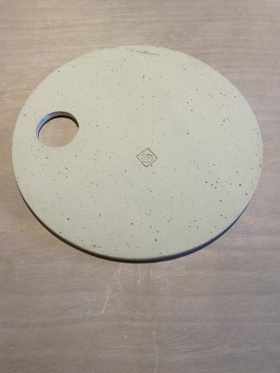 Plateau en céramique artisanale - Vue 3 - GG136