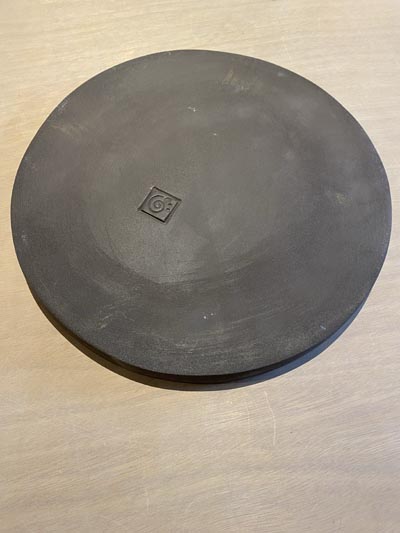 Plat en céramique artisanale - Vue 3 - GG137