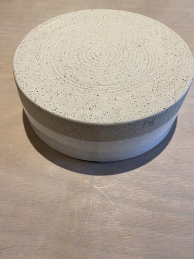 Plat en céramique artisanale - Vue 3 - GG139