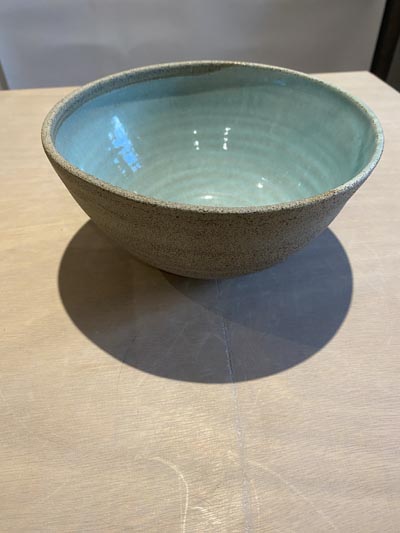 Saladier en céramique artisanale GG140 - Collection Flots - Petites Terres Guebwiller