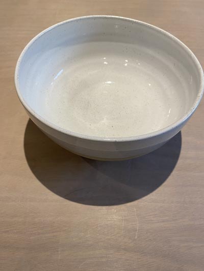 Saladier en céramique artisanale GG142 - Collection Aube - Petites Terres Guebwiller