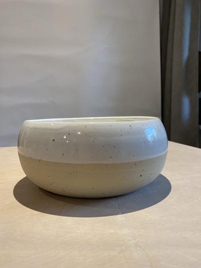 Plat en céramique artisanale - Vue 2 - GG143