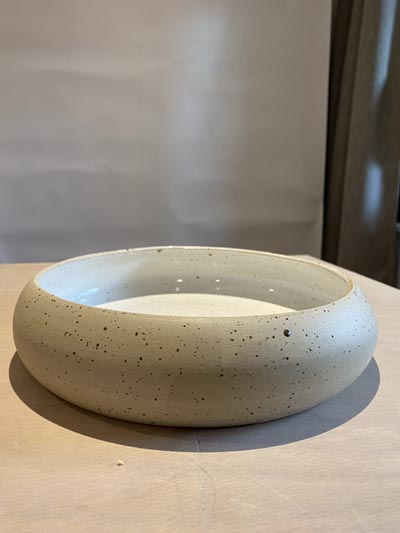 Plat en céramique artisanale - Vue 2 - GG146