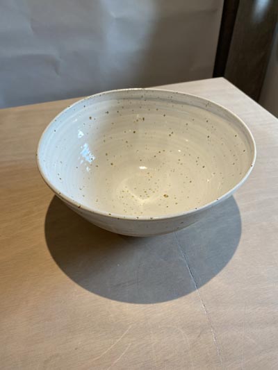 Saladier en céramique artisanale GG156 - Collection Aube - Petites Terres Guebwiller