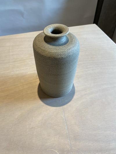 Vase en céramique artisanale GG157 - Collection Flots - Petites Terres Guebwiller