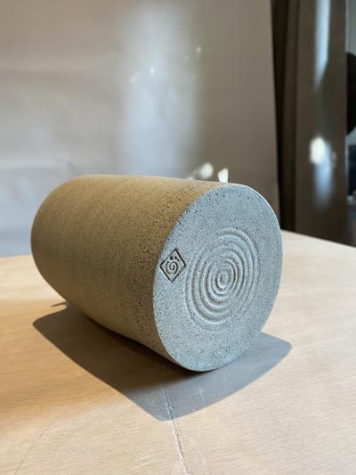 Vase en céramique artisanale - Vue 2 - GG157