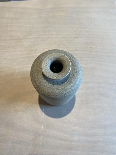 Vase en céramique artisanale - Vue 3 - GG157
