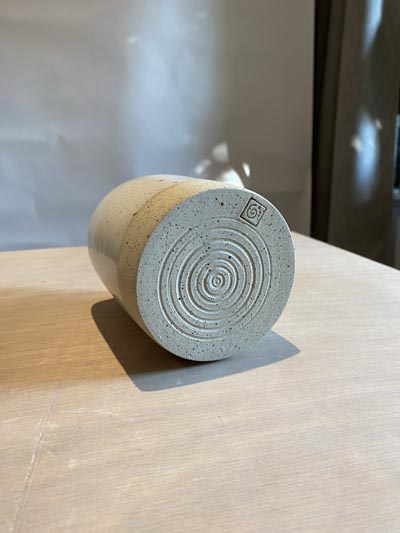 Vase en céramique artisanale - Vue 2 - GG158