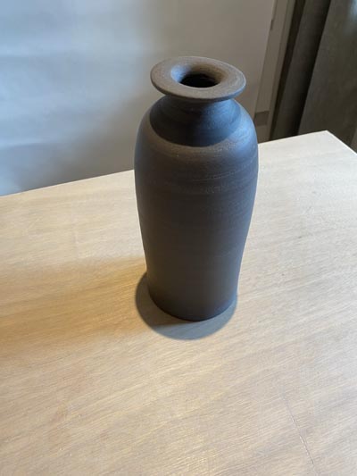 Vase en céramique artisanale GG164 - Collection Ombre - Petites Terres Guebwiller