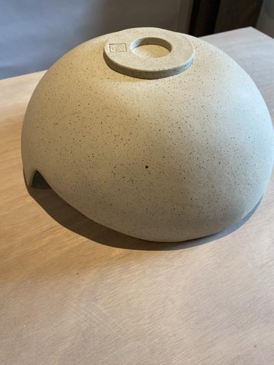 Saladier en céramique artisanale - Vue 3 - GG165