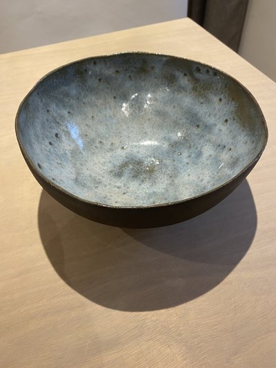 Saladier en céramique artisanale GG168 - Collection Gaïa - Petites Terres Guebwiller