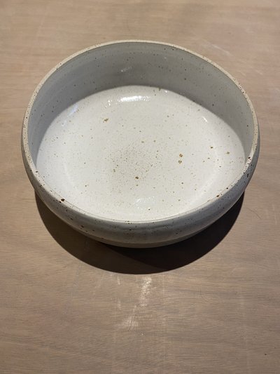 Plat en céramique artisanale GG172 - Collection Aube - Petites Terres Guebwiller