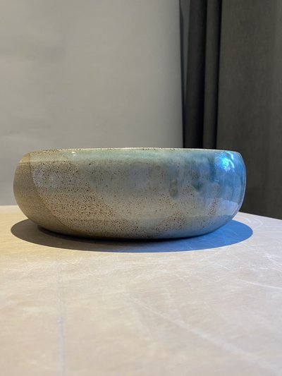 Plat en céramique artisanale - Vue 2 - GG181