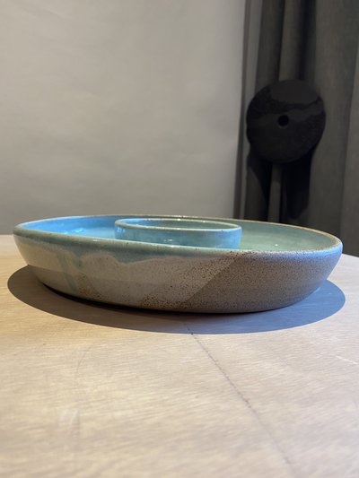 Plat en céramique artisanale - Vue 2 - GG207