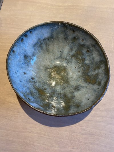 Saladier en céramique artisanale GG208 - Collection Gaïa - Petites Terres Guebwiller