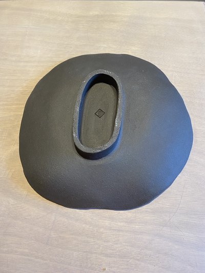 Plat en céramique artisanale - Vue 3 - GG210